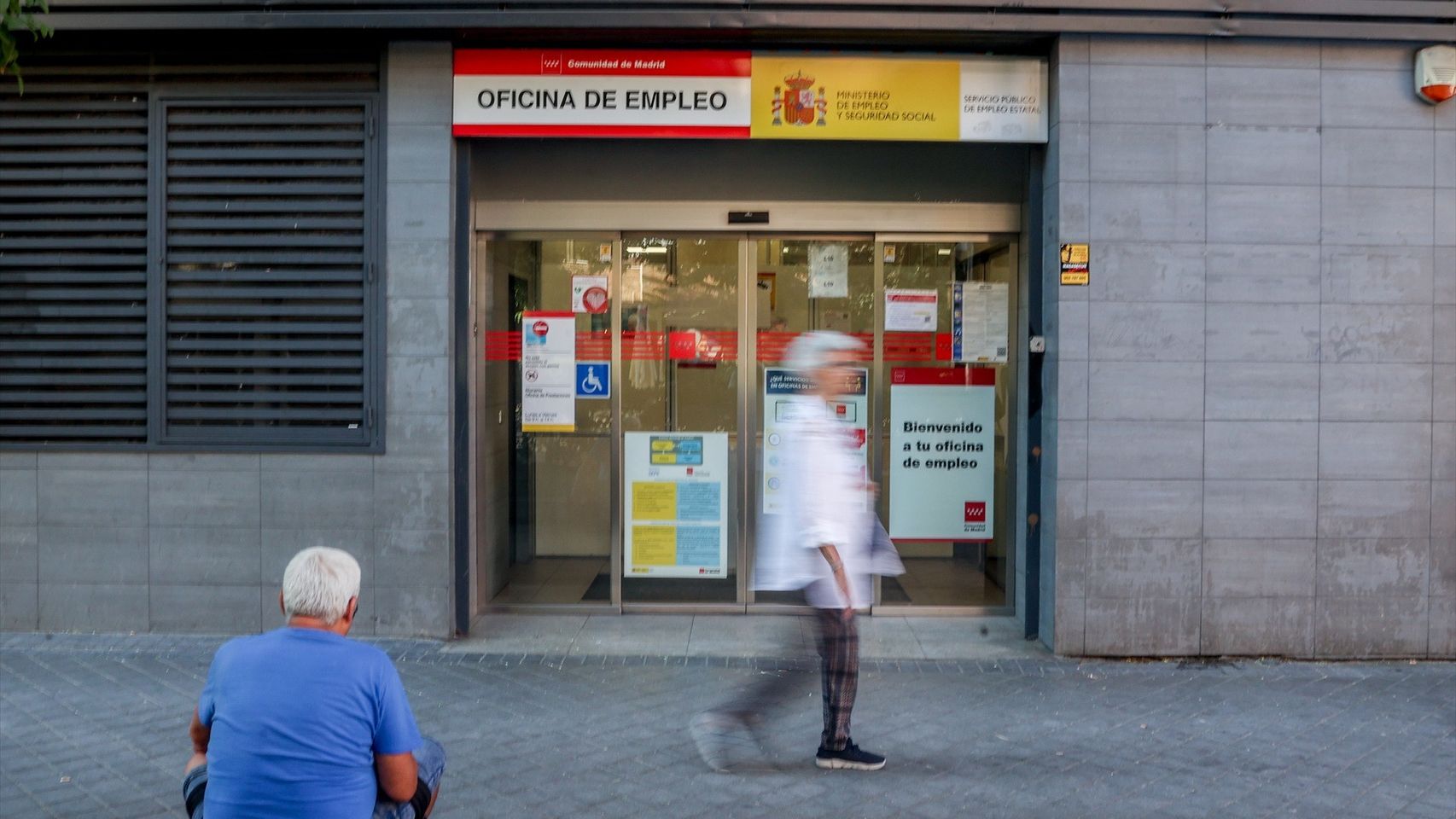 Una oficina del SEPE en Madrid.