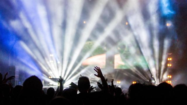 Imagen de archivo de un concierto en un festival