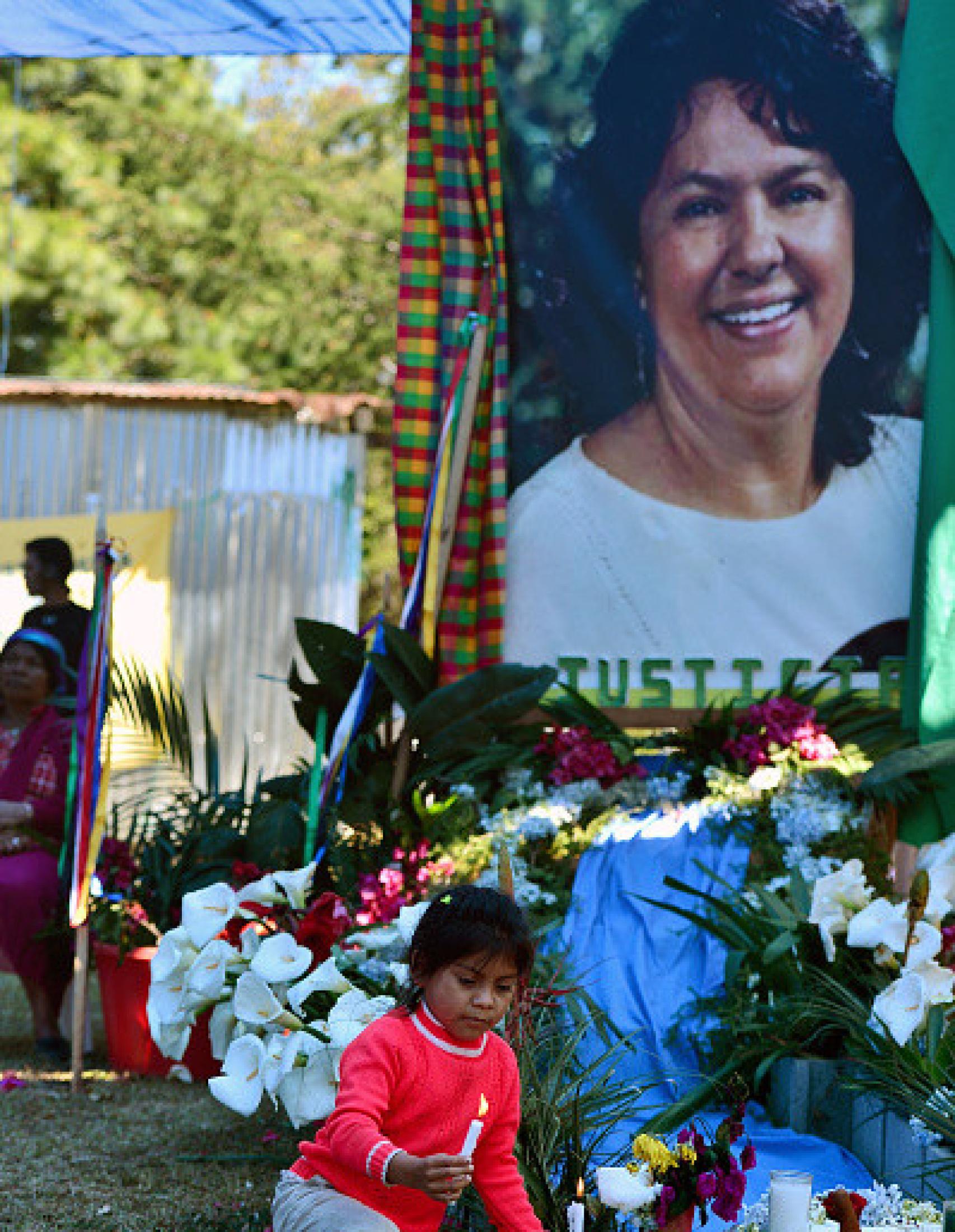 Berta Cáceres, Honduras.
