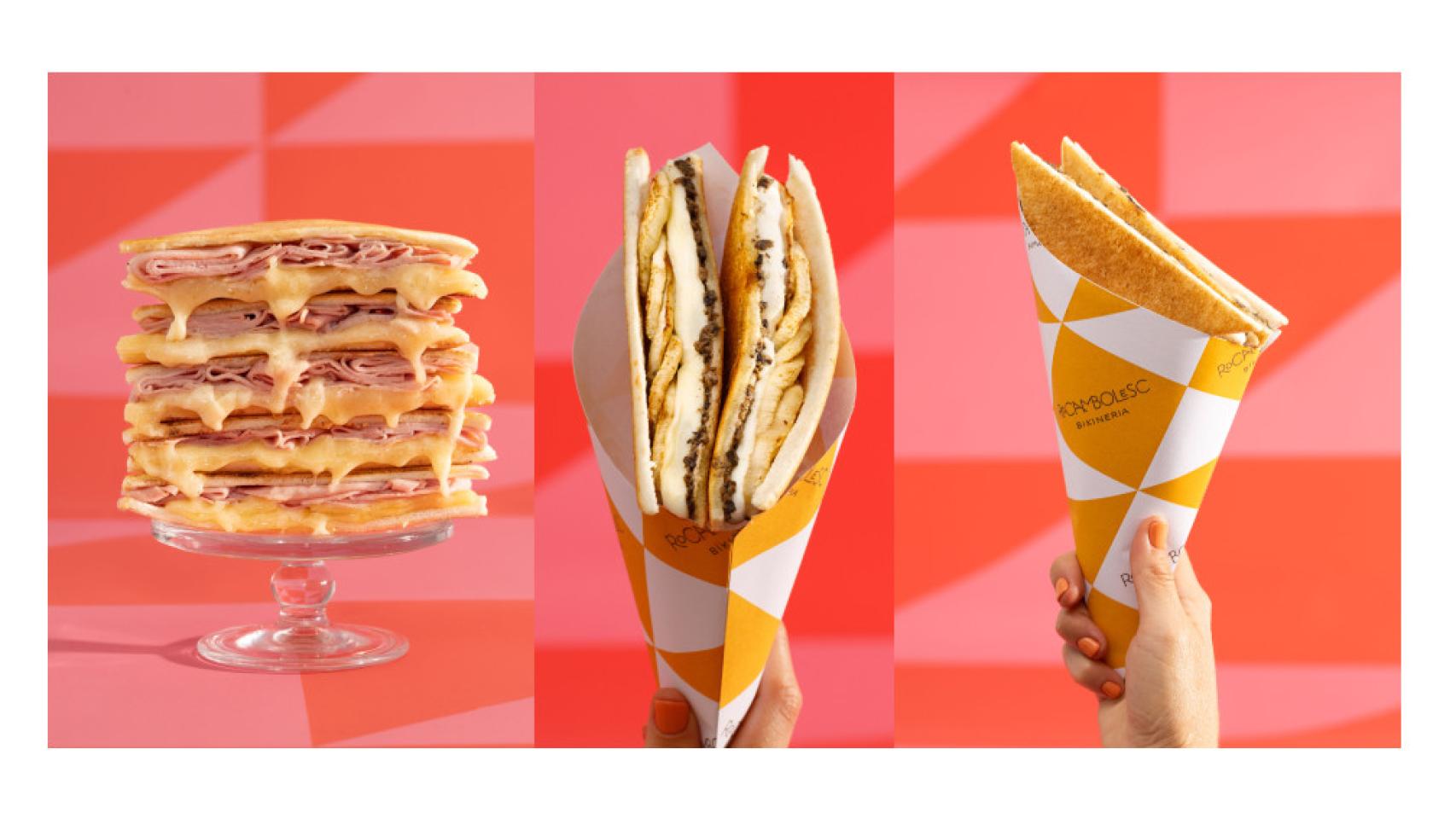 El templo del sándwich mixto: Jordi Roca abre nuevo espacio con sello Rocambolesc en Girona.