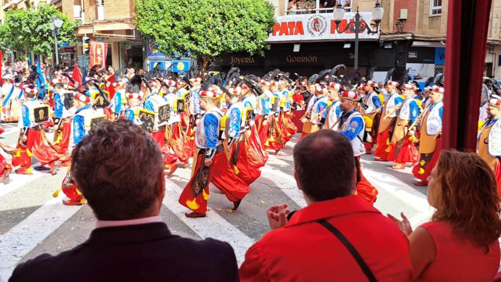 Un momento del desfile.