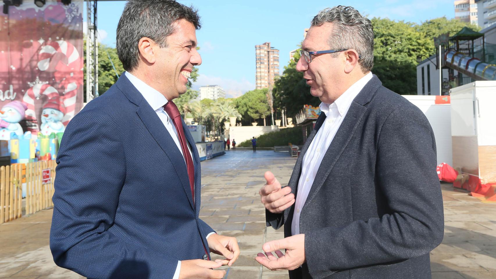 Mazón y Pérez en imagen de archivo.