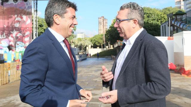 Mazón y Pérez en imagen de archivo.