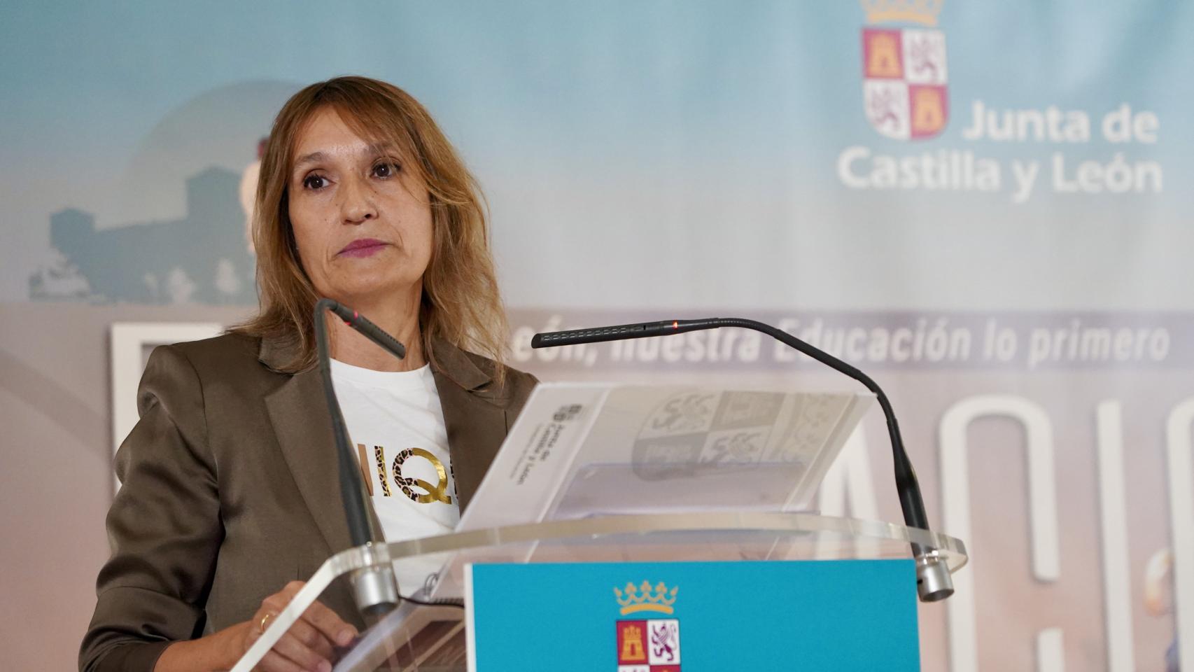 La consejera de Educación, Rocío Lucas, presenta el curso escolar 2023-2024.