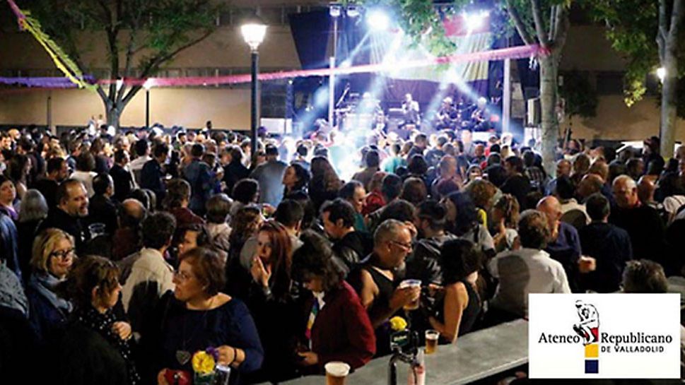 Imagen de la verbena republicana en las fiestas de Valladolid