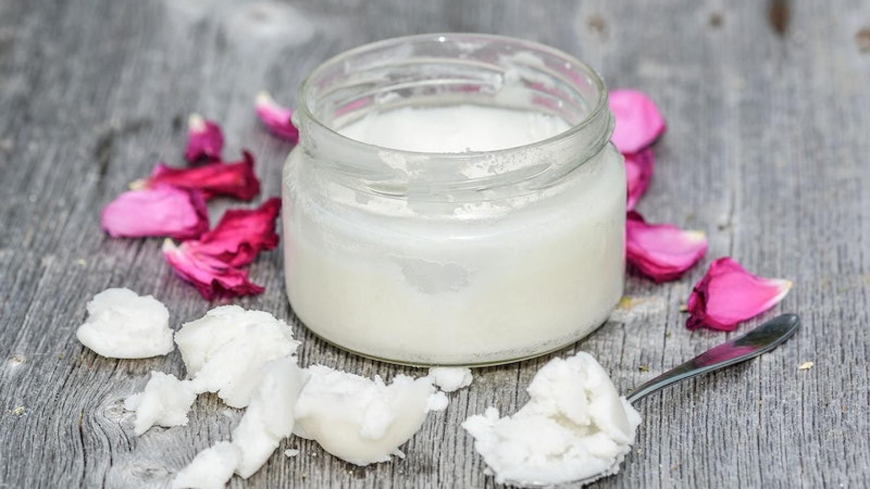 Aceite puro de coco.