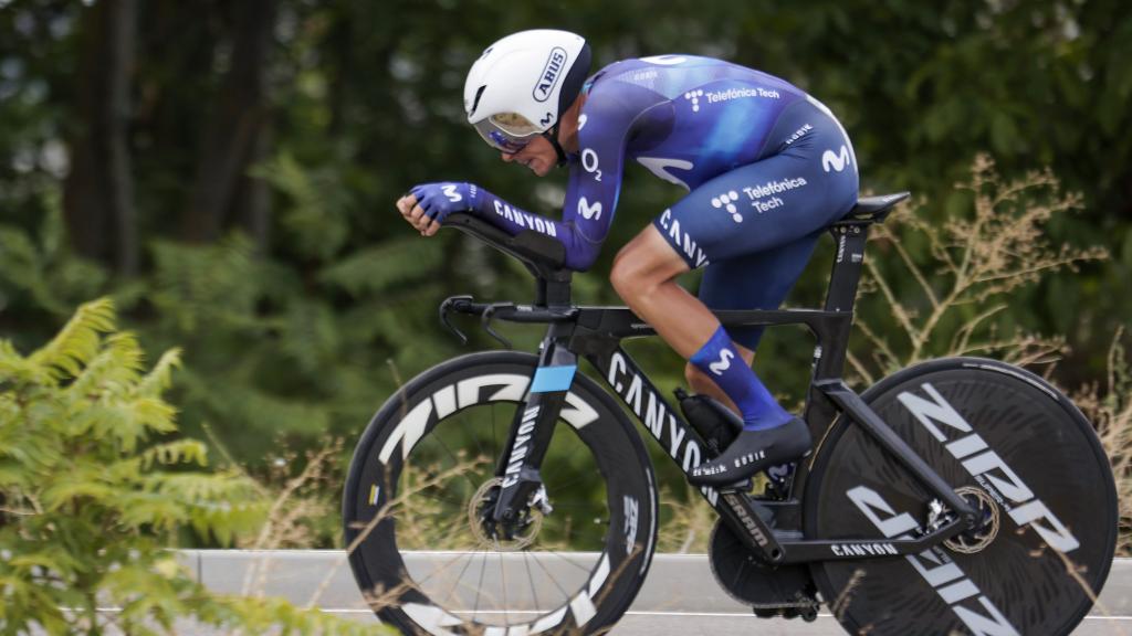 Enric Mas durante La Vuelta