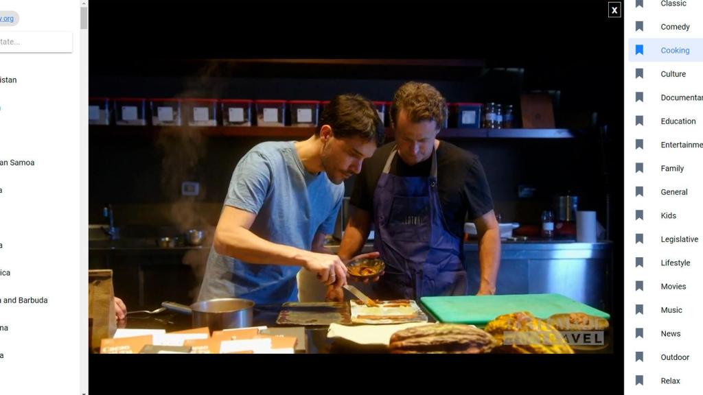 Canales de cocina