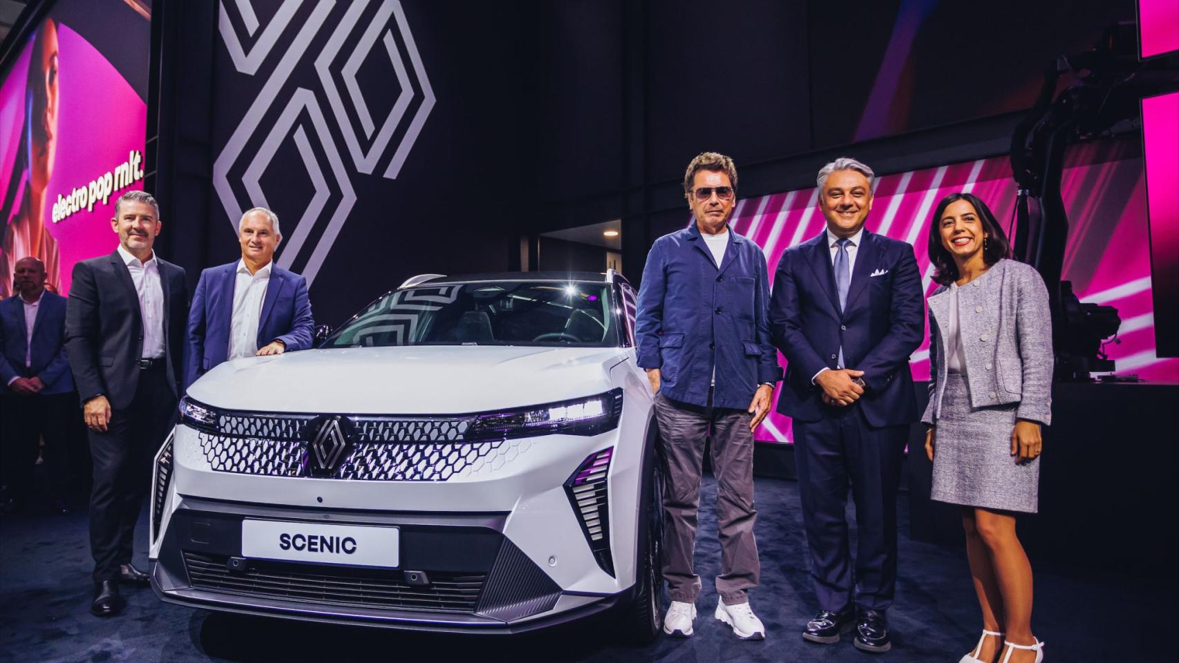 Luca de Meo, CEO de Renault, en el Salón de Múnich de 2023.
