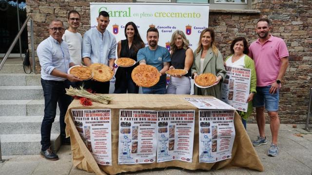 Presentación de la Fiesta de la empanada de Carral.