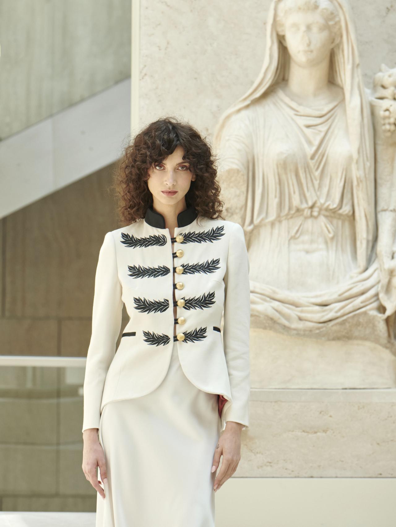 Detalle de un look de The Extreme Collection.