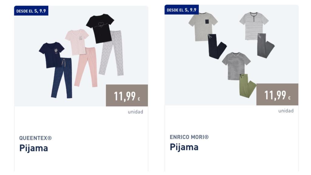 Pijamas otoñales.