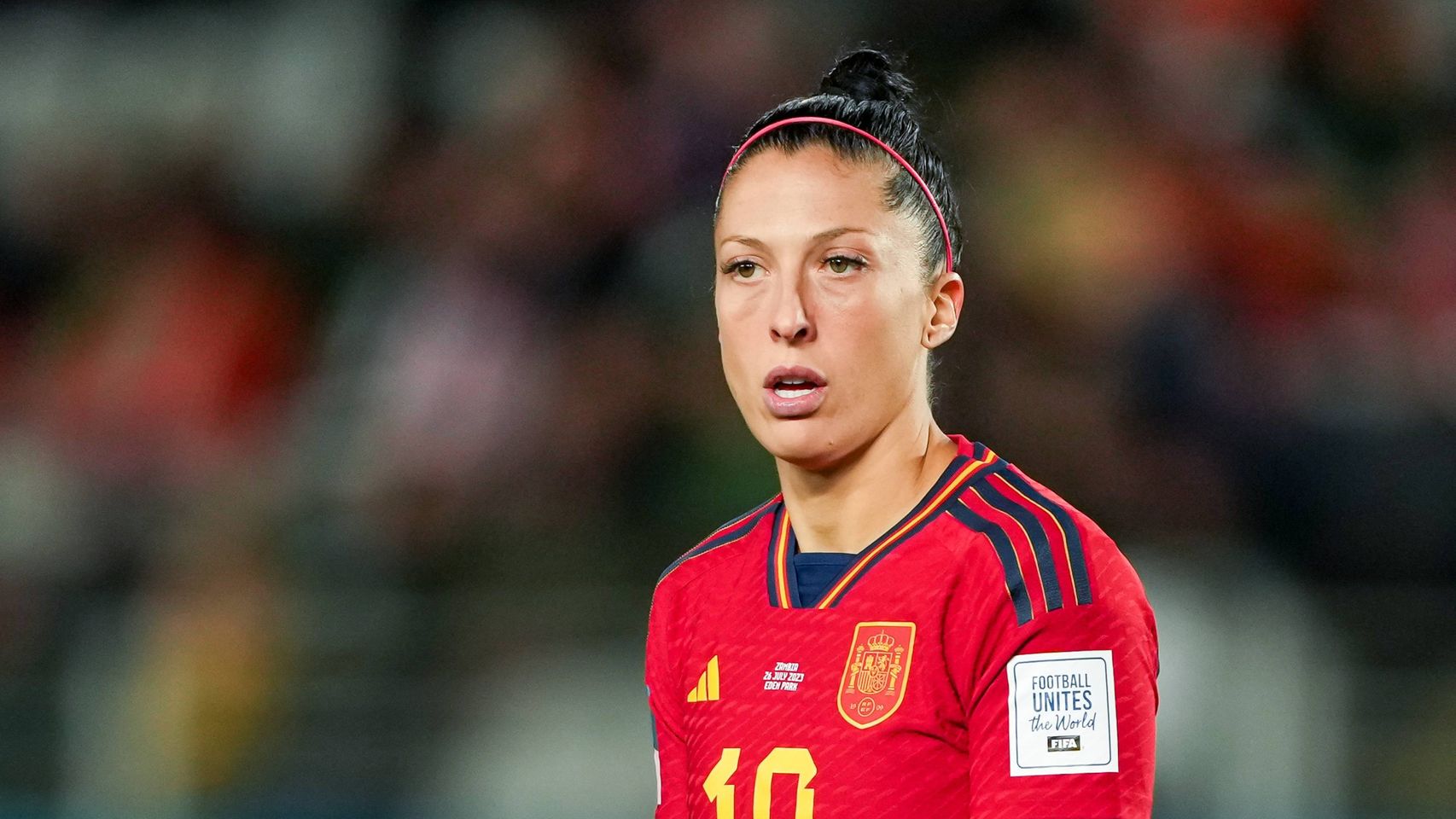 Jenni Hermoso, durante el Mundial femenino