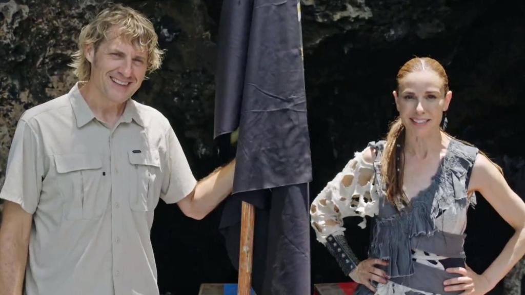 Julian Iantzi y Raquel Sánchez Silva en una imagen promocional de 'El Conquistador'.