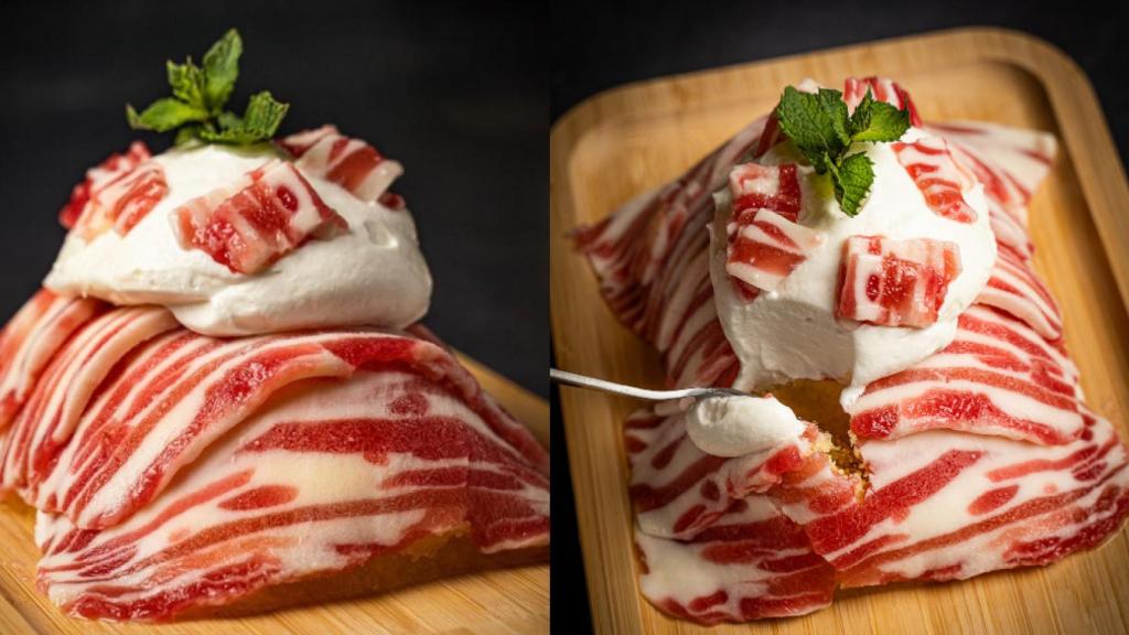 El exclusivo postre que parece panceta que arrasa en Madrid: este es el local donde probarlo.