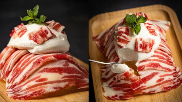 El exclusivo postre que parece panceta que arrasa en Madrid: este es el local donde probarlo.