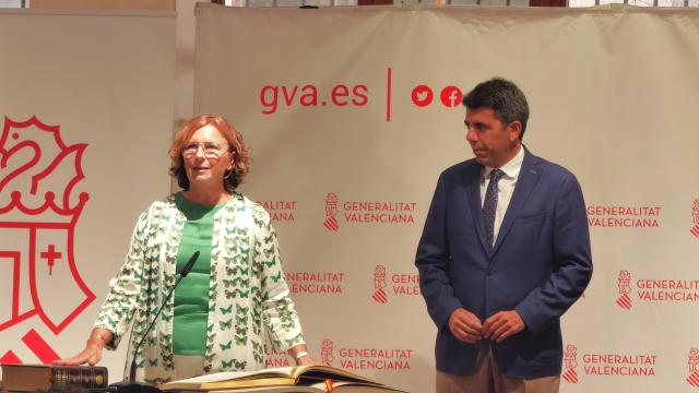 Agustina Esteve toma posesión del cargo como delegada del Consell de Carlos Mazón.
