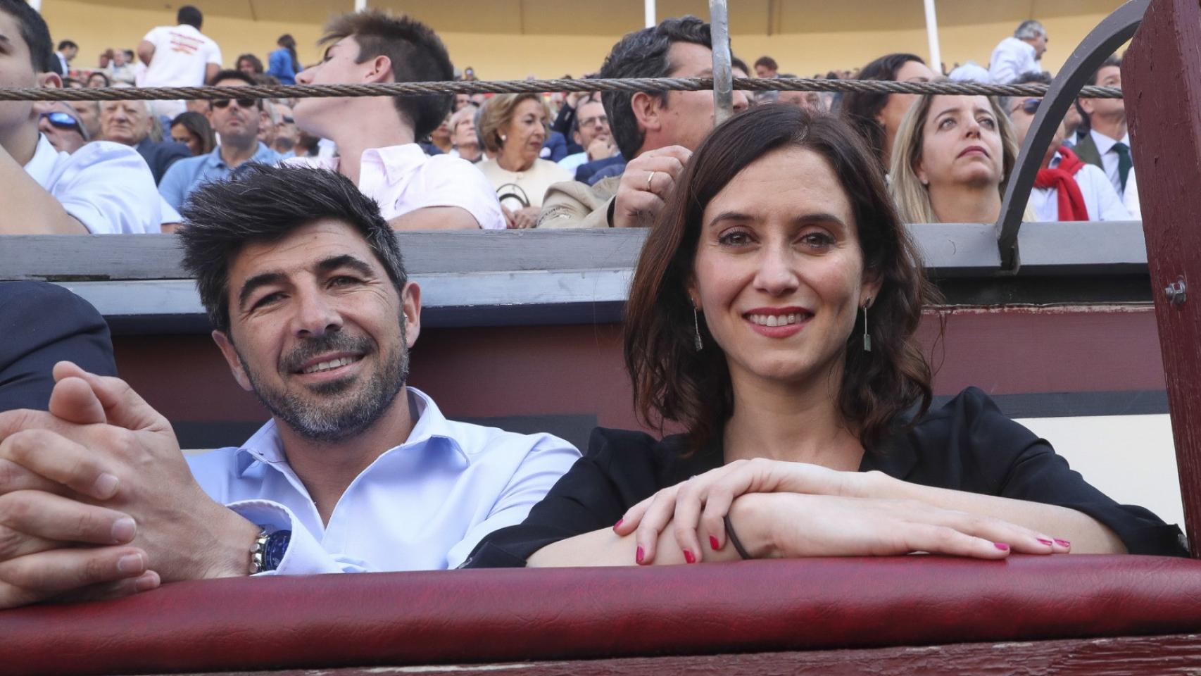 Jairo Alonso e Isabel Díaz Ayuso en una imagen de archivo.