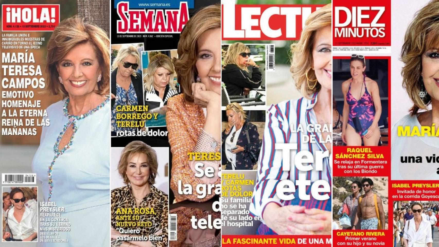Portadas de revistas.