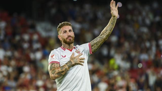 Sergio Ramos, presentado como jugador del Sevilla