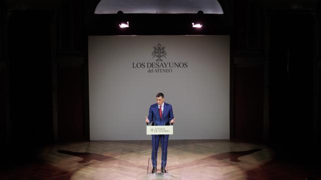 Pedro Sánchez, presidente del Gobierno en funciones.