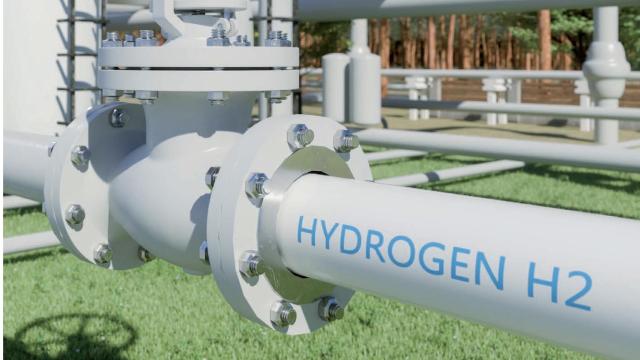 Infraestructura para transportar hidrógeno verde.