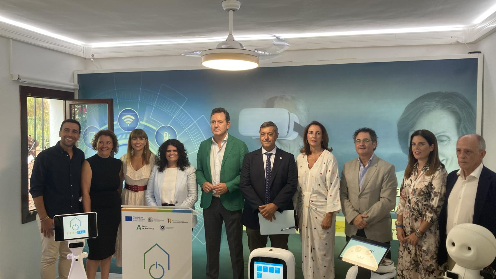 Inauguración del primer laboratorio de evaluación de la dependencia de España, denominado 'Social Living-Lab'.