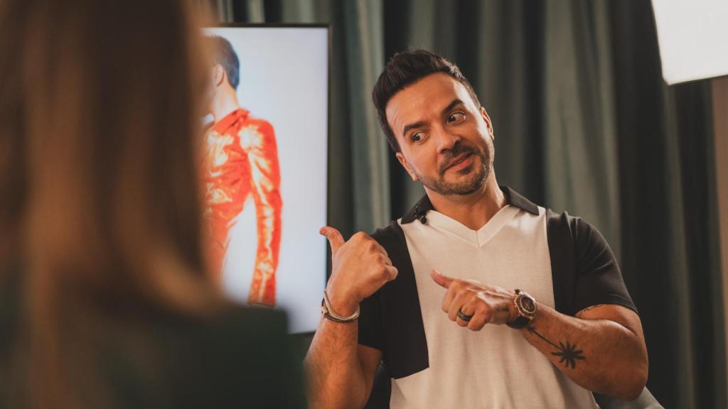 Luis Fonsi, durante su entrevista con EL ESPAÑOL.