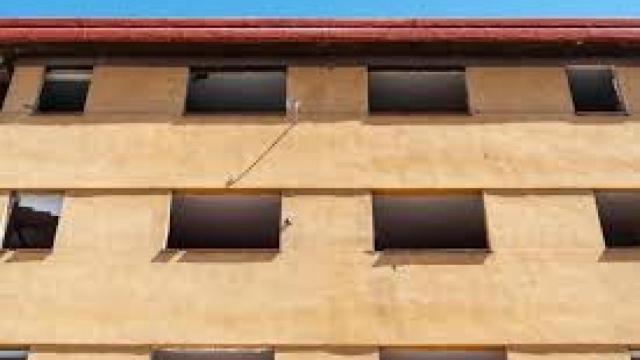 Fachada de viviendas sociales del EVHA.