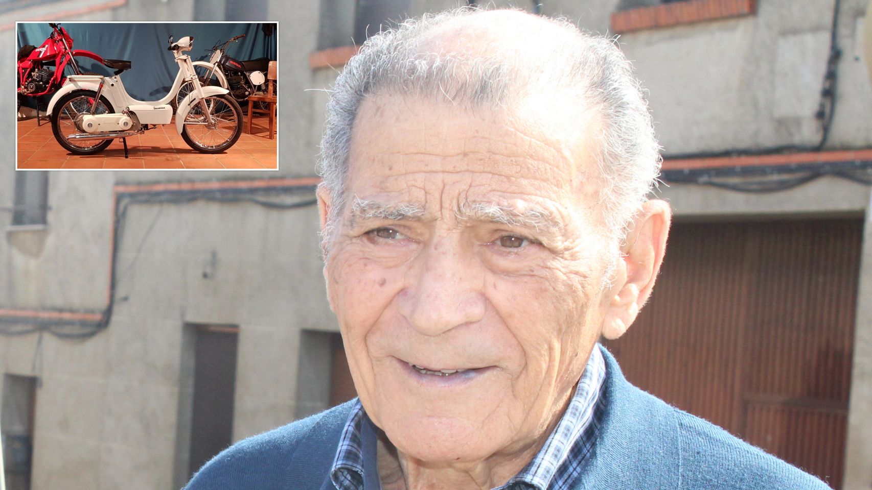 El creador del vespino, Vicente Carranza