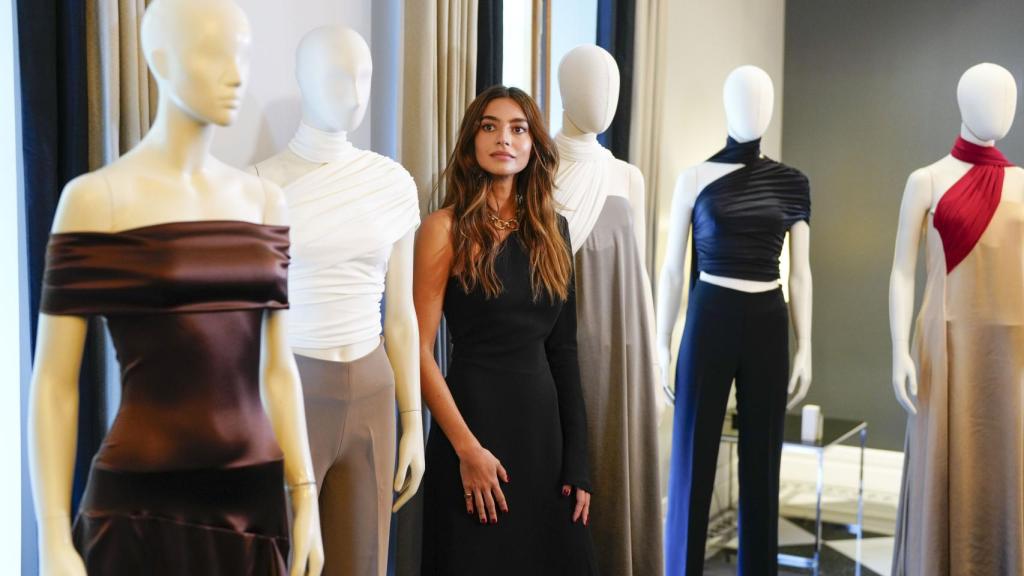 Rocío Crusset en la presentación de su colección cápsula para Duarte.