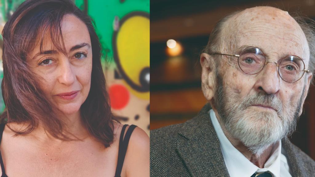 Elvira Navarro y Álvaro Pombo.