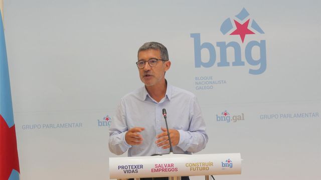 El diputado del BNG, Iago Tabarés.