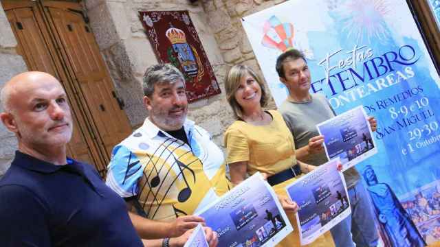 Presentación de las Festas de Setembro de Ponteareas (Pontevedra).