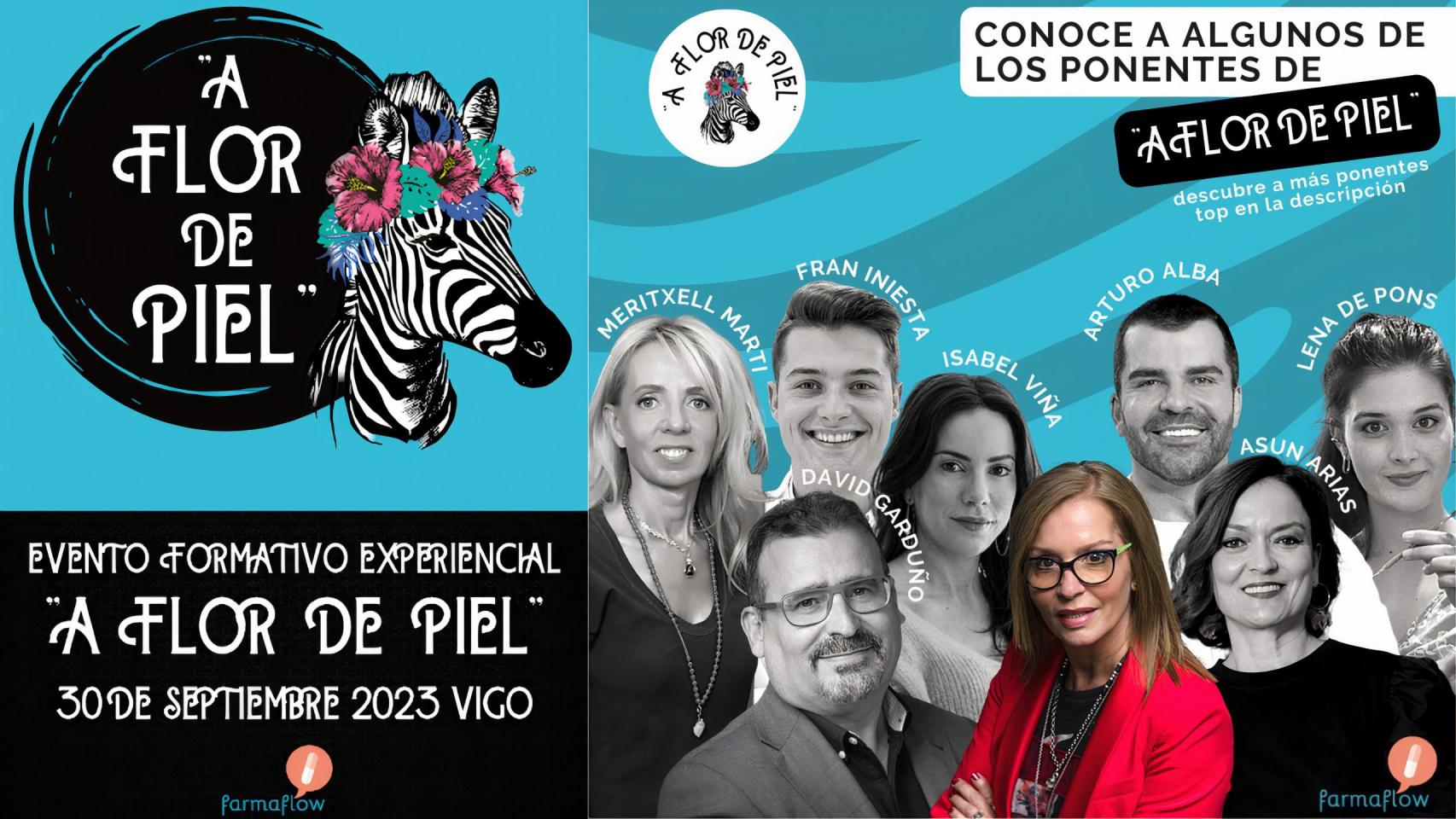 El evento A Flor de Piel reunirá en Vigo a grandes referentes del cuidado de la piel