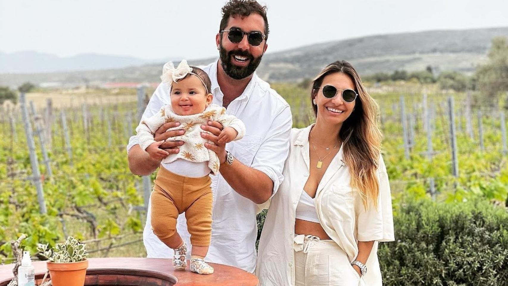 Michel Motamedi y su familia.