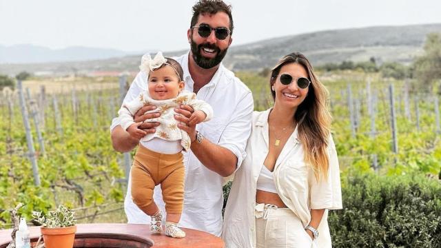 Michel Motamedi y su familia.