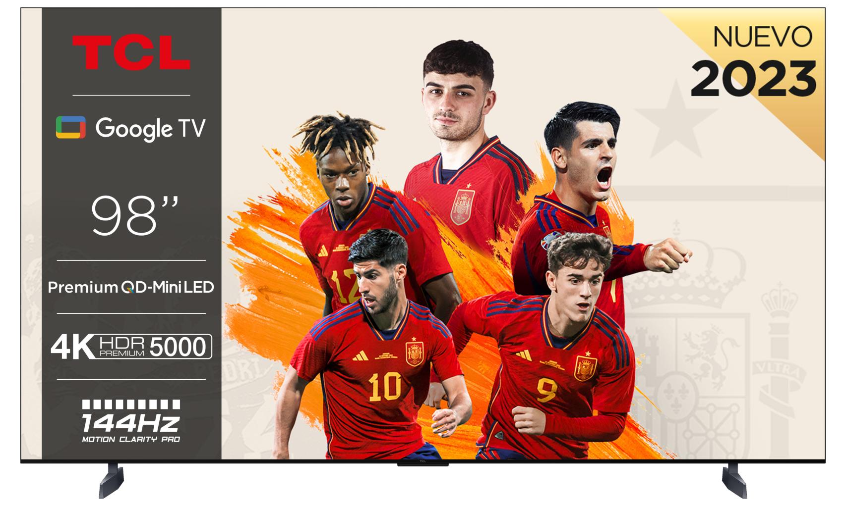 TCL_98X955, versión de 98 pulgadas del nuevo buque insignia de la marca en el mercado.