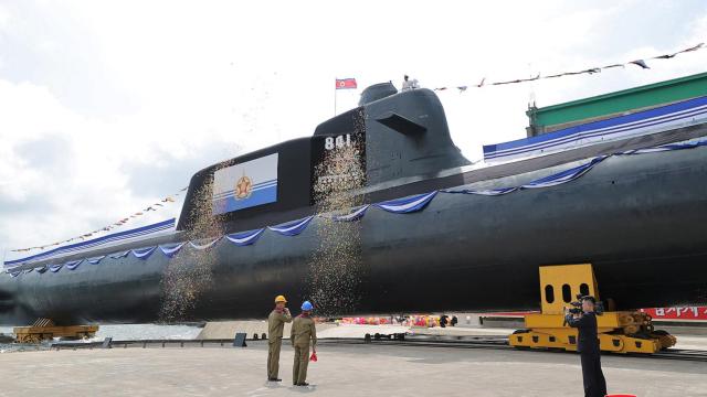 Submarino de Corea del Norte.