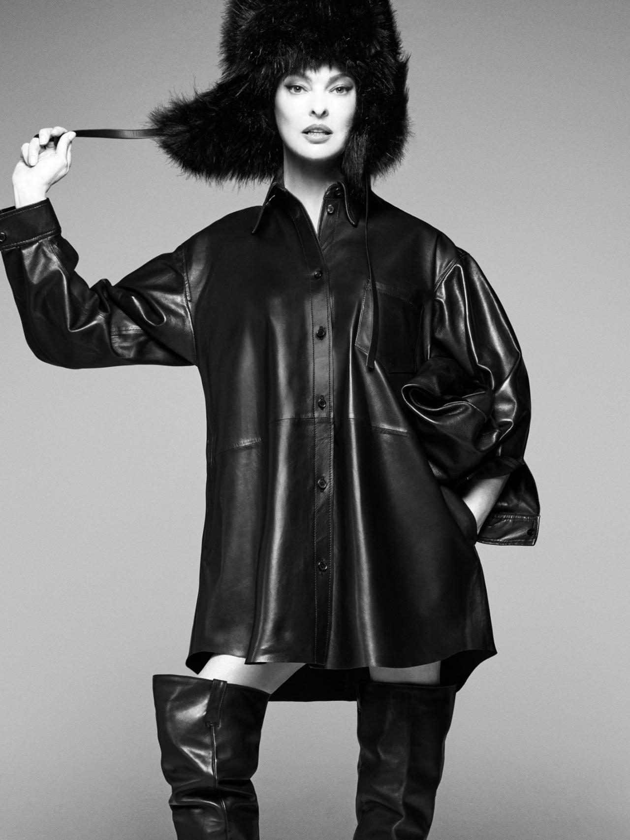 Look de la campaña de Steven Meisel para Zara.