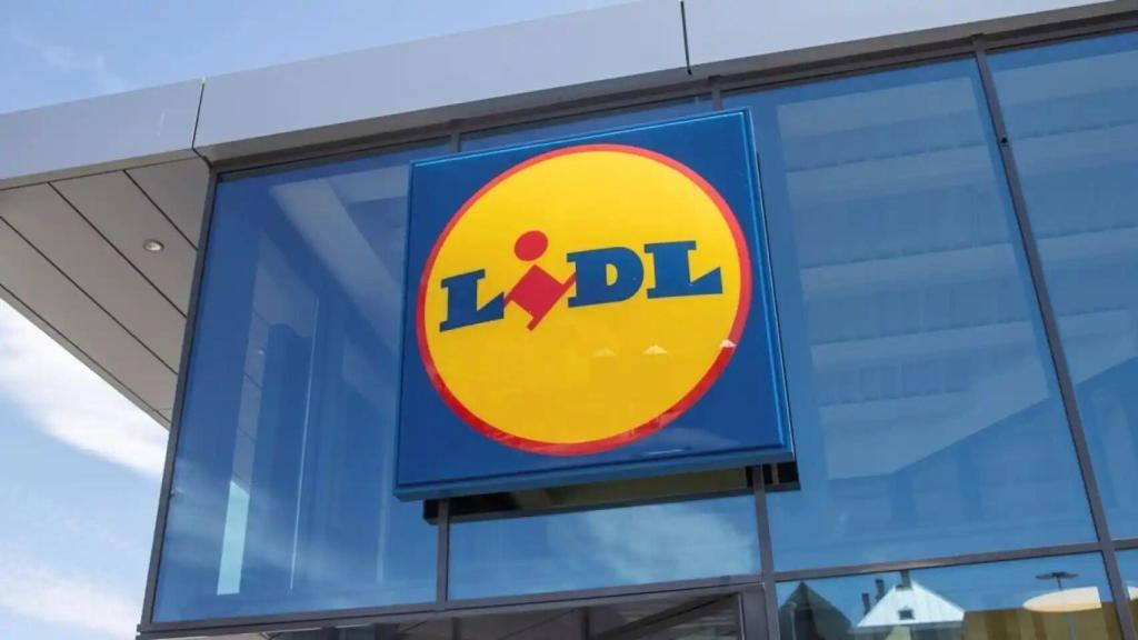 Logo fachada Lidl.