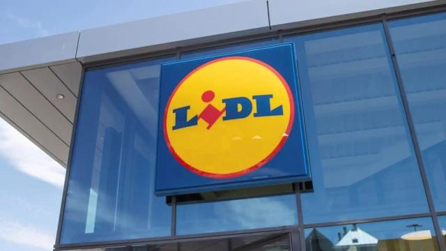 Logo fachada Lidl.