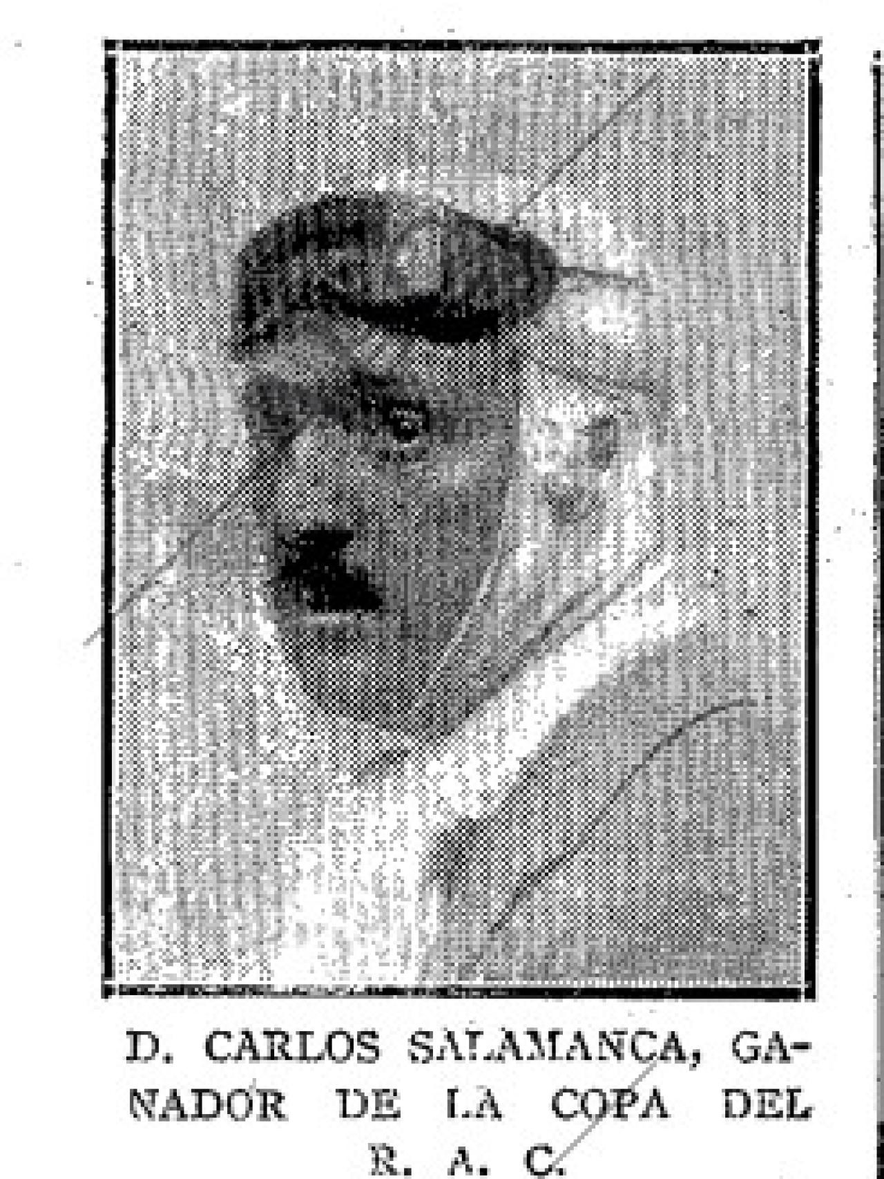 Fundador de C. de Salamanca en la competición de 1913