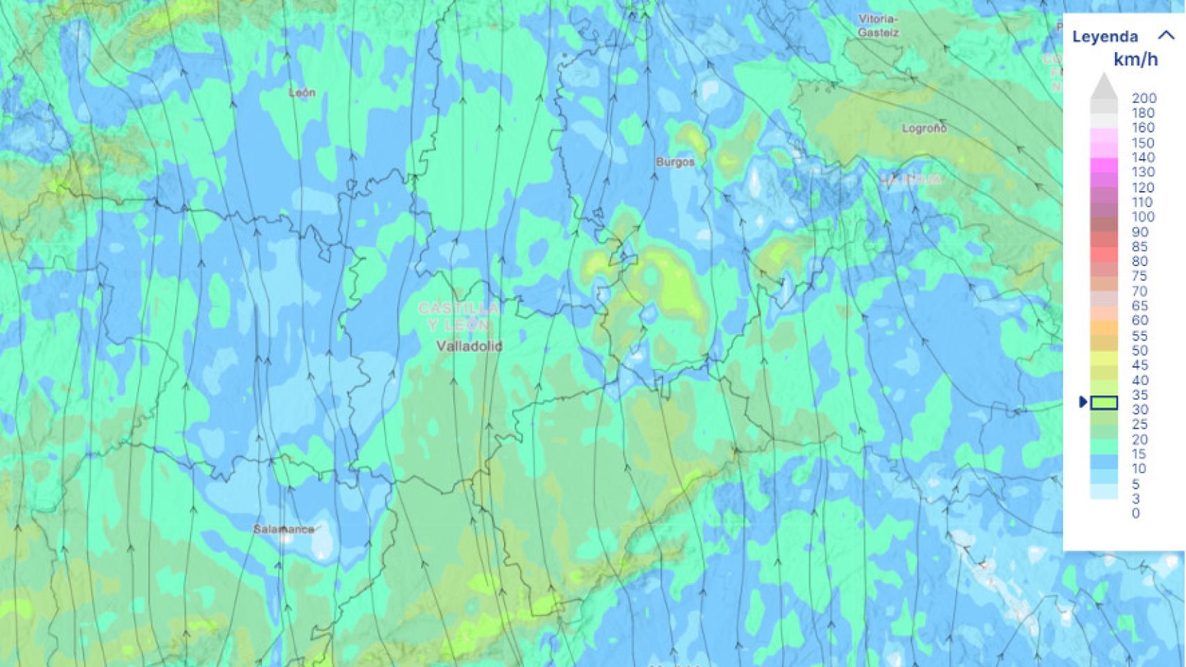 Aviso amarillo por tormentas este sábado en dos provincias de Castilla y León