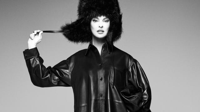 Linda Evangelista, uno de los rostros de la nueva colección de Zara junto al fotógrafo Steven Meisel .
