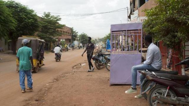 Imagen de un barrio de Bamako, Mali.