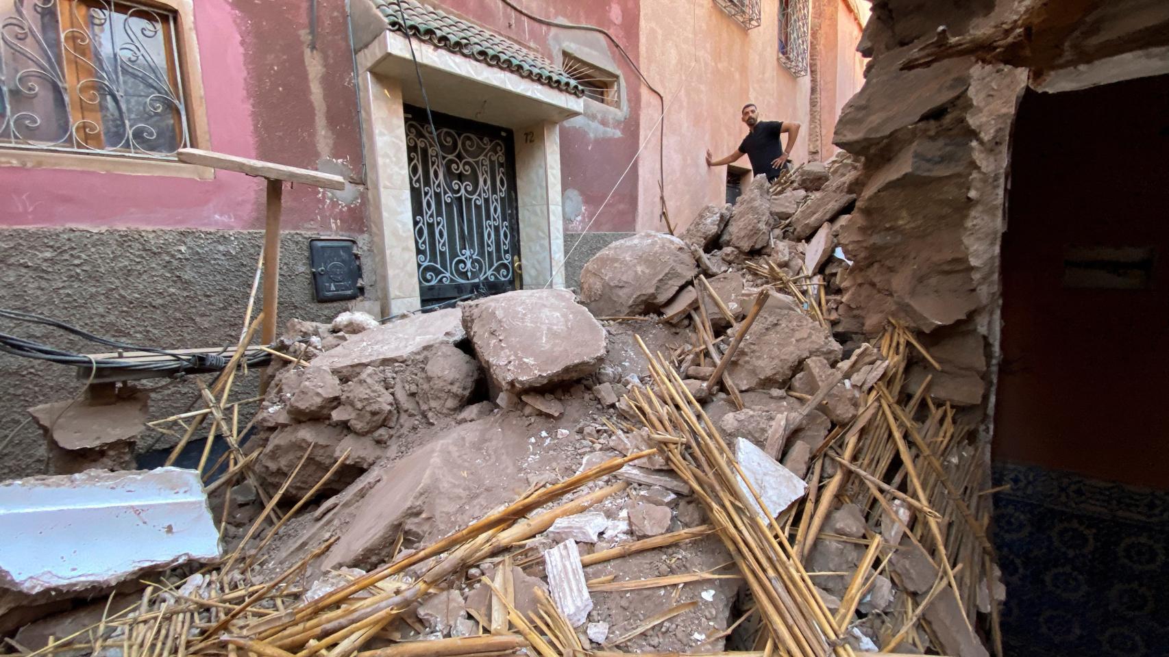 Así se encuentra la parte histórica de la ciudad de Marrakech
