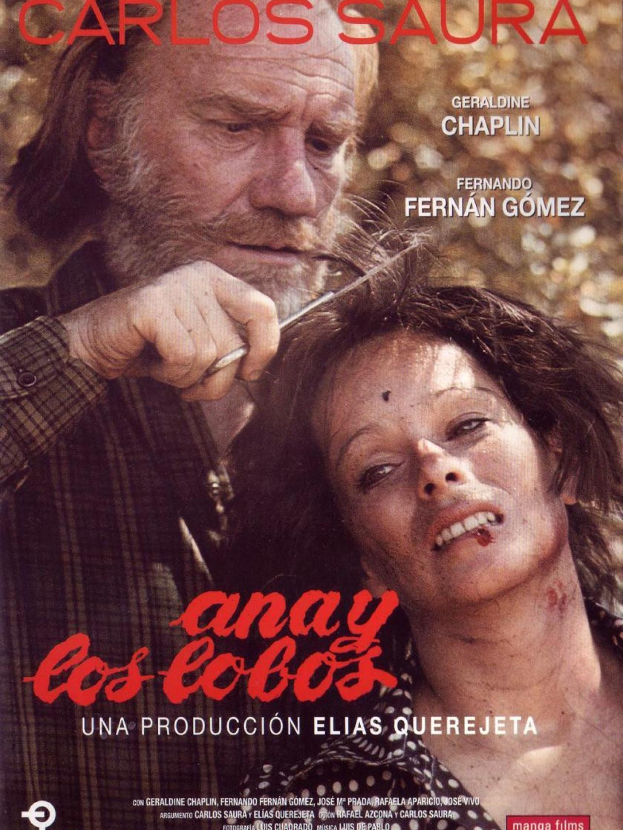 Cartel de Ana y los lobos.