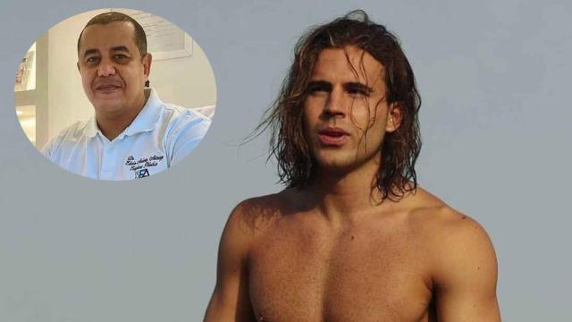 Un fotomontaje de Daniel Sancho con Edwin Arrieta