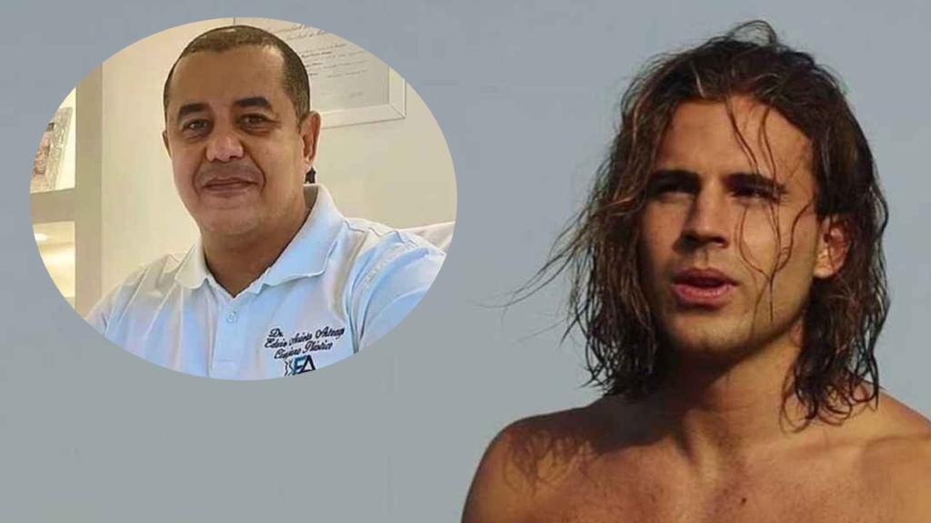 Un fotomontaje de Daniel Sancho con Edwin Arrieta